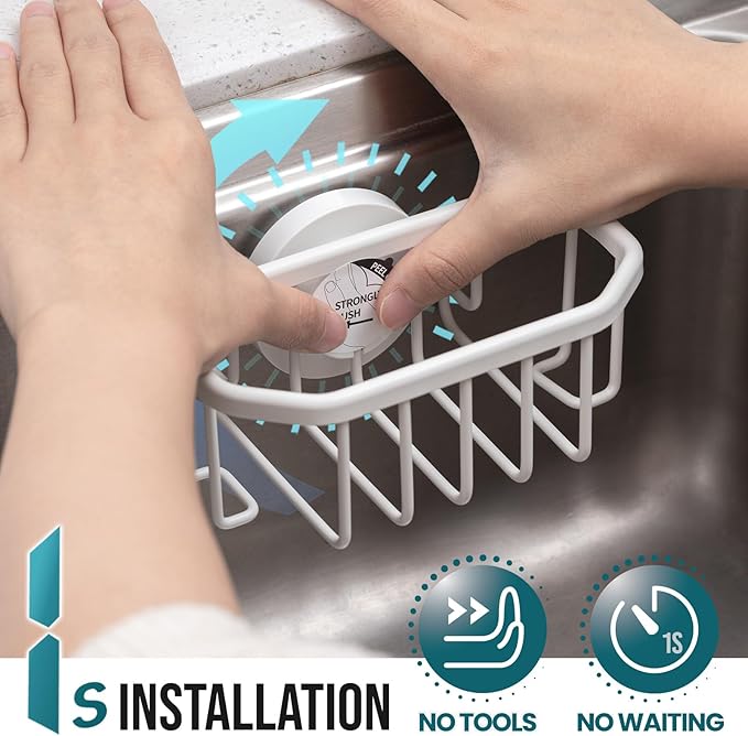 TAILI Sponge Holder for Kitchen Sink - Image 2