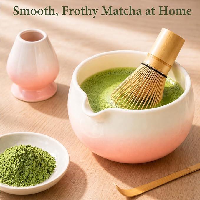 Matcha Whisk - Bamboo 100 Prong Handcrafted Natural Whisk - Image 7