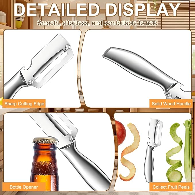 2pcs Multi-Functional Vegetable Peeler - Image 4