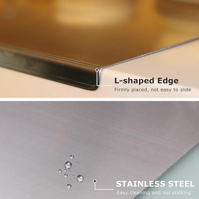 Stainless Steel Cutting Boards for Kitchen, Kneading Cutting Board Mats - Image 6