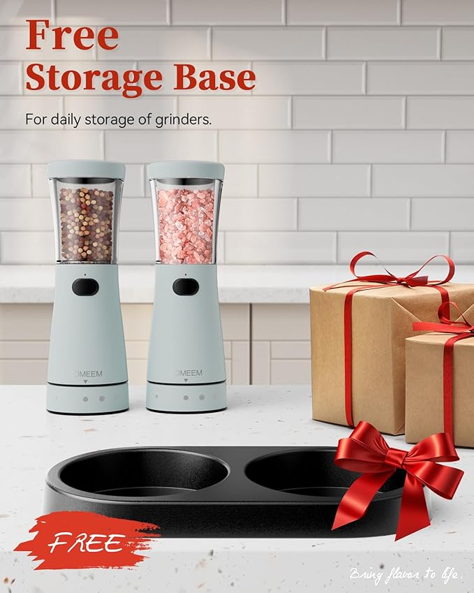 Electric Salt and Pepper Grinder Set - Image 9