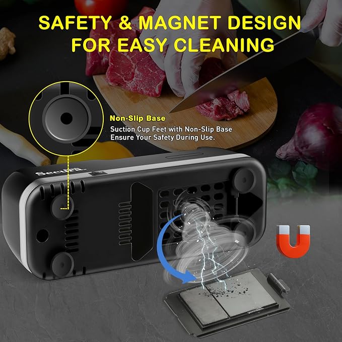 Secura 3-Stage Electric Knife Sharpener - Image 5