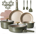 CAROTE 19 Pcs Pots and Pans Set, Nonstick Cookware Sets by CAROTE
