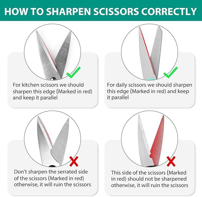 Longzon 5-in-1 Knife Sharpener 4 Stage - Image 6