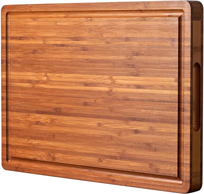 Allsum XL Cutting Board for Kitchen, 20x15" Extra Large, Cheese Board, Durable by ALLSUM