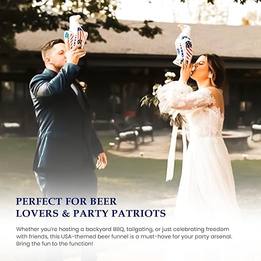 Freedom Funnel – Patriotic Eagle Beer Funnel - Image 5