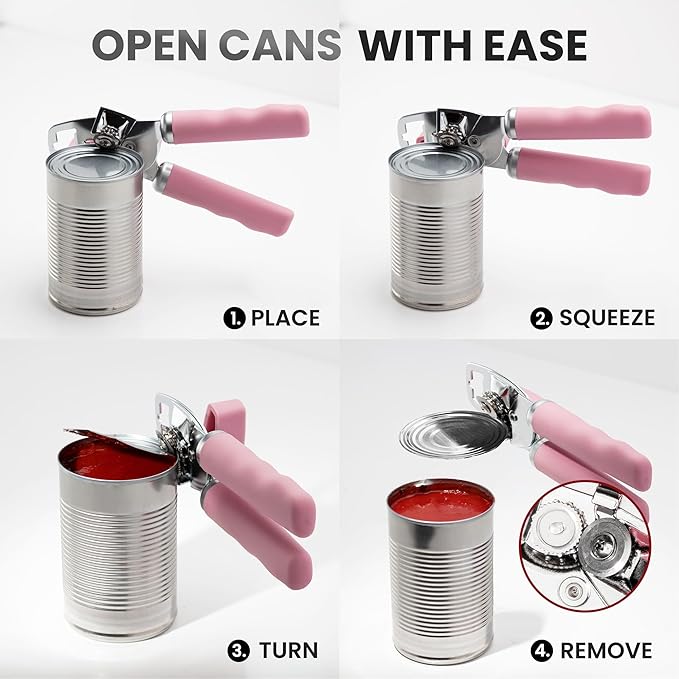 Zulay Kitchen Heavy Duty Stainless Steel Can Opener Manual - Image 6