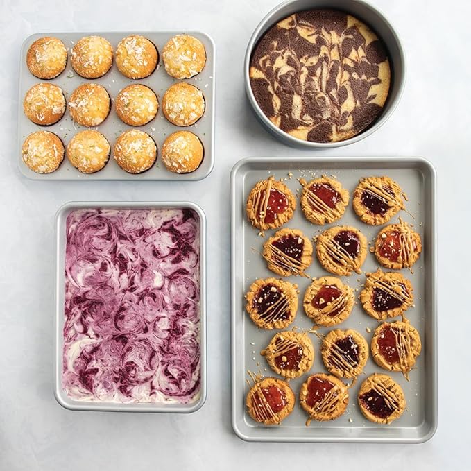 Nordic Ware Brilliant™ Colorful 4-Pc Baking Set, Nonstick made without PFAS or - Image 2