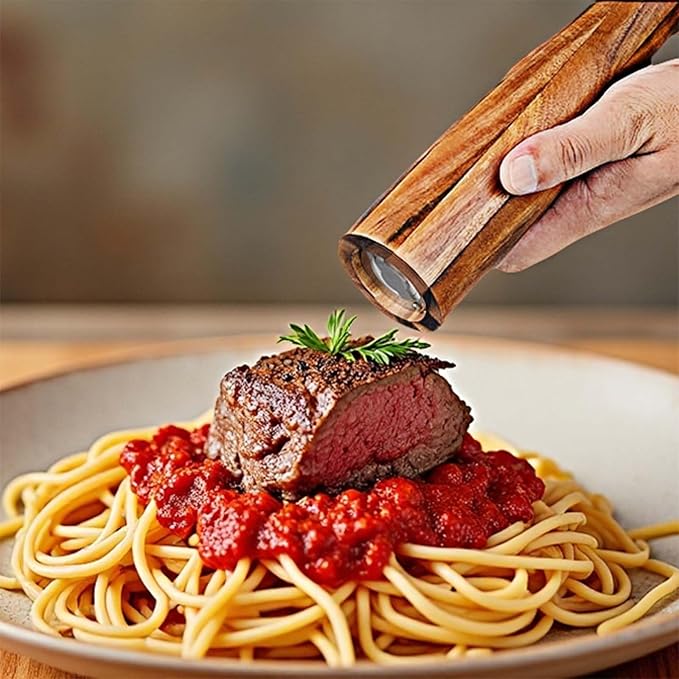 Wooden Pepper Grinder Pepper Mill - Image 8