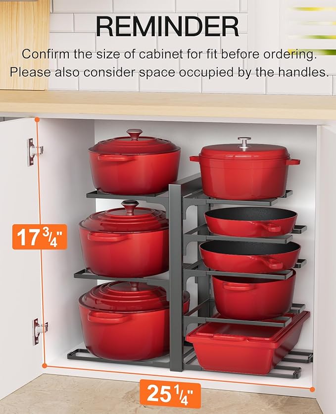 ORDORA Pots and Pans Organizer Rack - Image 2