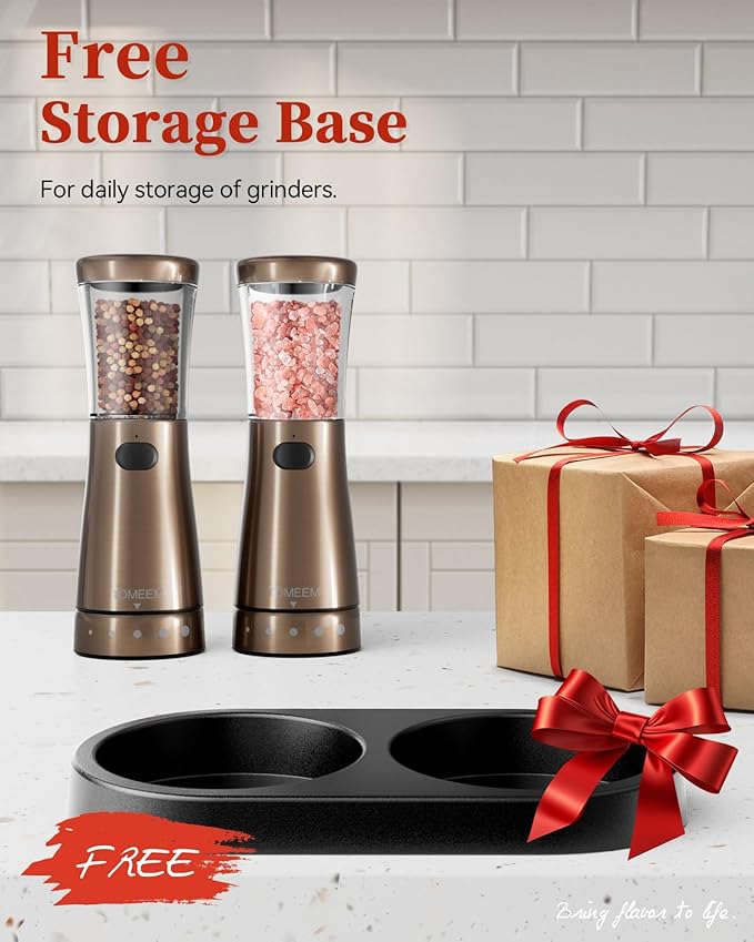 Electric Salt and Pepper Grinder Set - Image 9