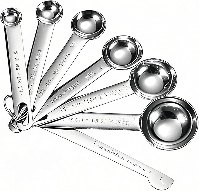 Tablespoon Measuring Spoons Set, Stainless Steel Measuring Spoons by Unknown