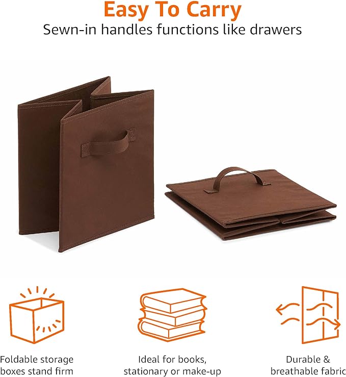 Amazon Basics Collapsible Fabric Storage Bins - Image 4