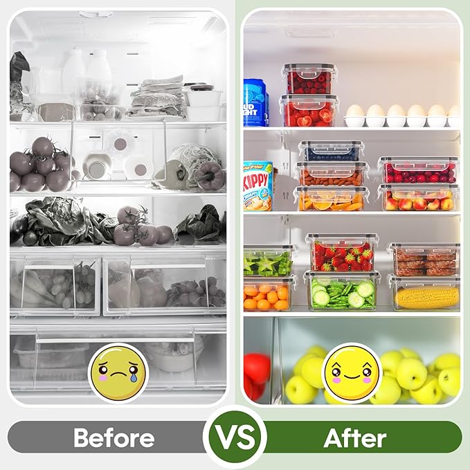 KEMETHY 36-Piece Food Storage Containers - Image 6