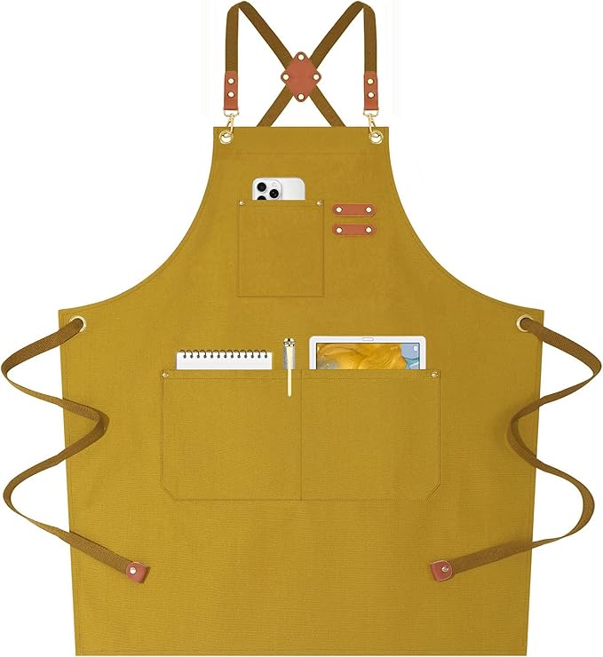 AFUN Chef Aprons for Women Men by BringYouaFun