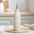 famiware Jupiter 16oz Ceramic Olive Oil Dispenser Bottle, 1 Piece Oil Dispenser by Famiware