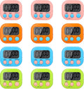 Mwellewm Digital Timers for Classroom Kitchen Timers for Cooking Small Magnetic by Mwellewm