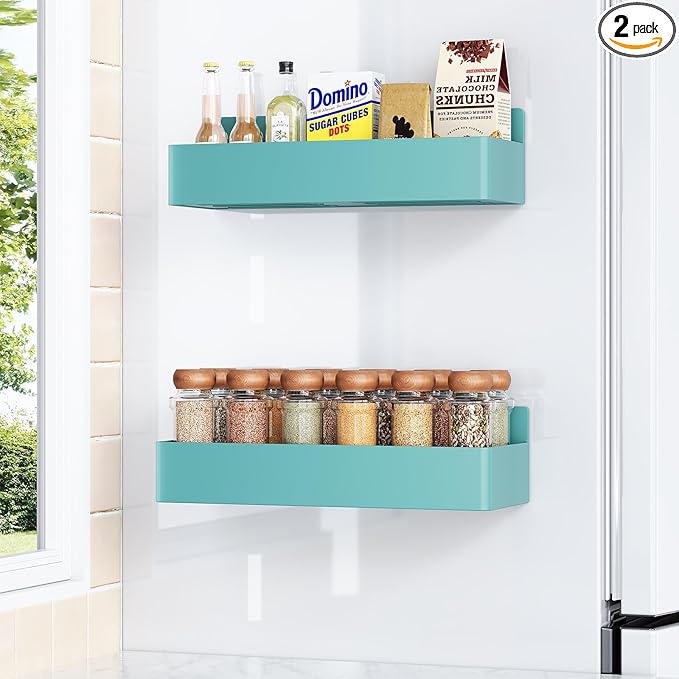 Mystozer Magnetic Spice Rack for Refrigerator, Kitchen Organizer and Storage by Mystozer