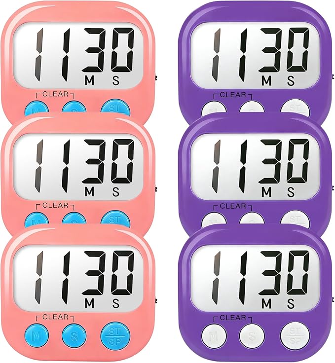 Classroom Timers for Teachers Kids Large Magnetic Digital Timer Teacher by AOUCE