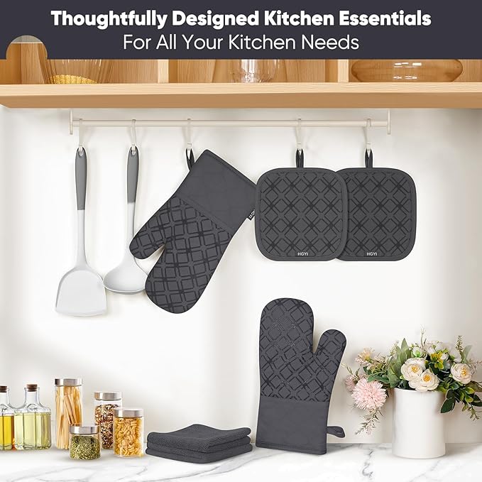 Oven Mitts and Pot Holders Set - Image 7