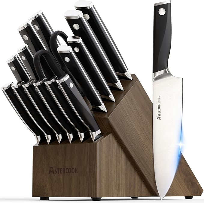 Astercook Knife Set, Kitchen Knives Set by Astercook