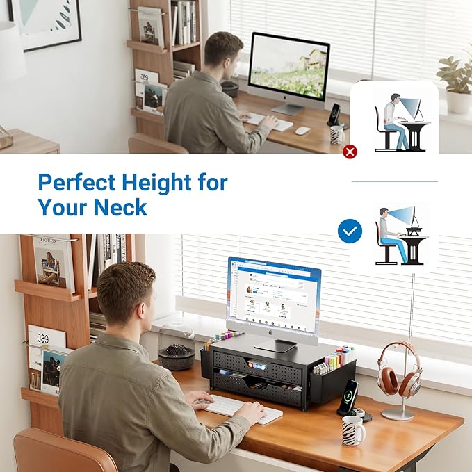 OPNICE Computer Monitor Stand Riser - Image 5