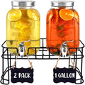 2 Pack 1 Gallon Drink Dispenser by Gasgimos