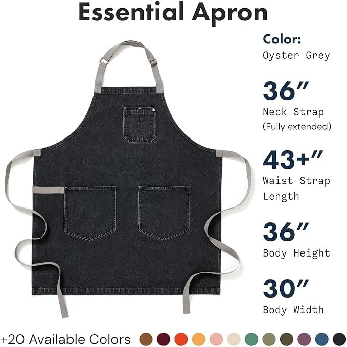 hedley & bennett Essential Apron - Image 2