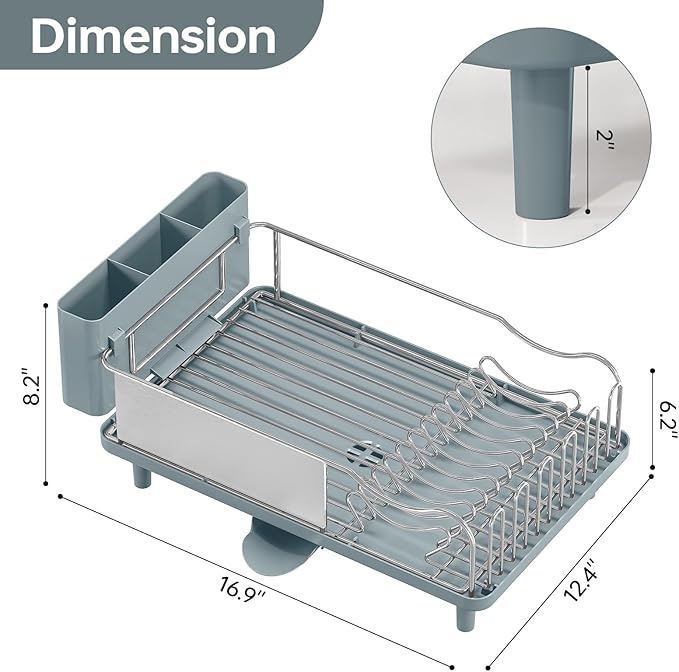 Stainless Steel Dish Drying Rack - Image 2