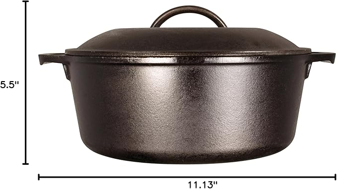 Lodge Cast Iron Dutch Oven - Image 6