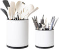 LIBODOUR Kitchen Utensil Holder Extra Large Rotating by ModernandFarmhouseUtensilHolder