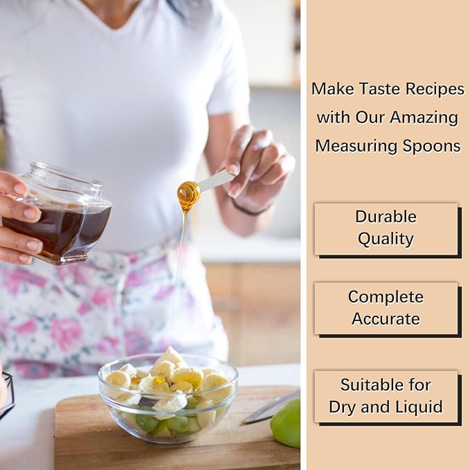 5PCS 1/4tsp Single Measuring Spoon, Stainless Steel Individual Teaspoons Only - Image 5