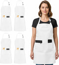 Utopia Kitchen 4 Pack Bib Apron Adjustable by UTOPIAKITCHEN