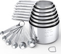 TILUCK Stainless Steel Measuring Cups & Spoons Set, Coffee Scoop Spoon by TILUCKBringsGoodLuck