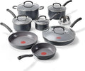 T-Fal Ultimate Hard Anodized Nonstick 13 Piece Cookware Set, Oven Safe Up to by T-falbrand