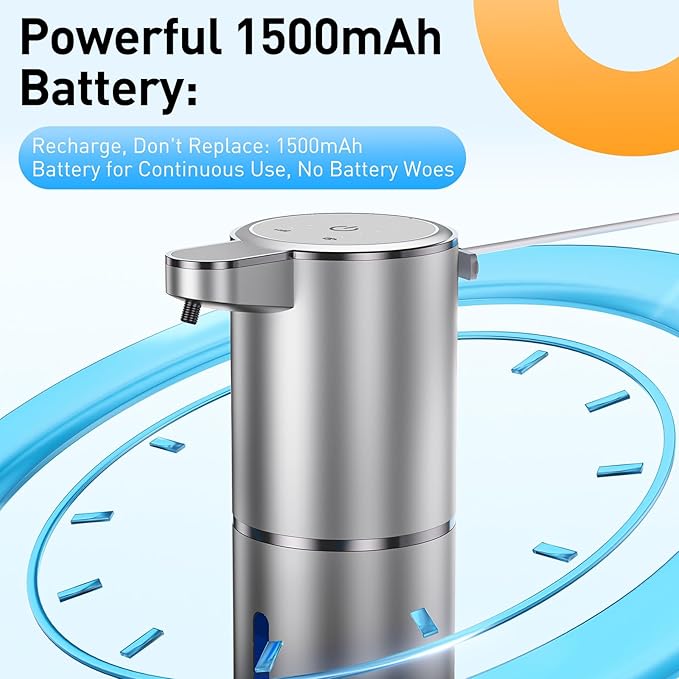 Fantictas Automatic Soap Dispenser Touchless Automatic Liquid Soap Dispenser 4 - Image 2