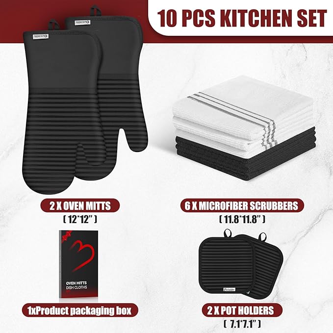 Oven Mitts and Pot Holder Sets - Image 2