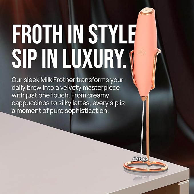Zulay Kitchen Executive Series Luxury Gift Milk Frother - Image 6