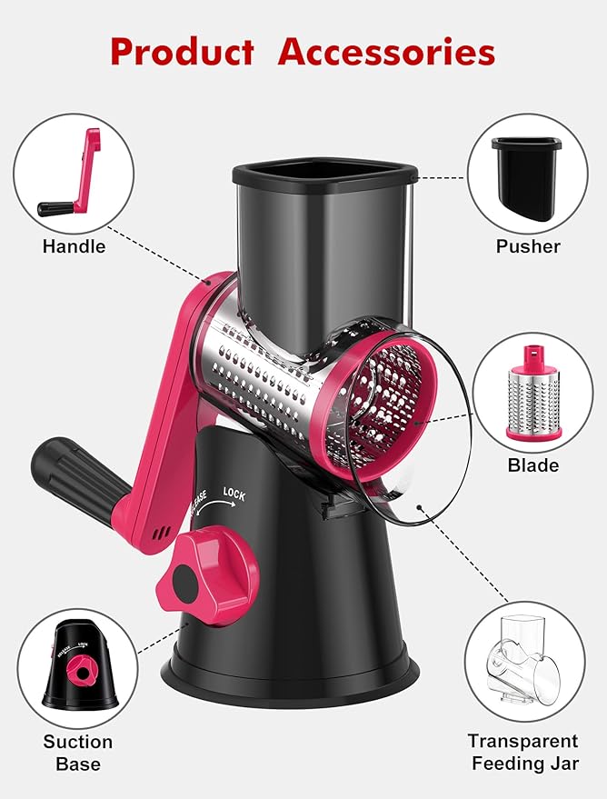 Cheese Grater Rotary, Rotary Grater - Image 7