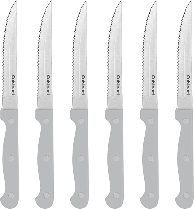 Cusinart Knife Set, Lightweight, Stainless Steel & Durable, C77TR-6PSKG by Cuisinart