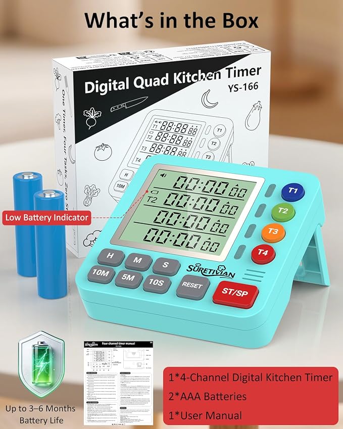 Digital Kitchen Timer for Cooking - Image 8