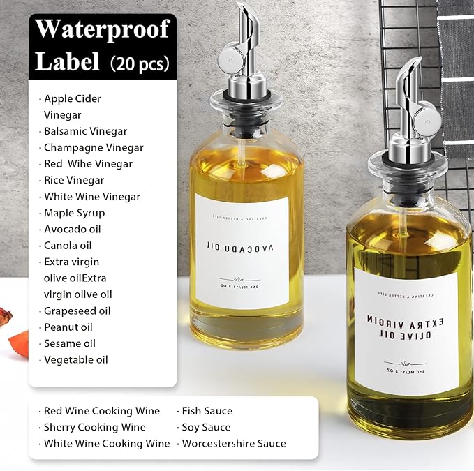 Olive Oil Dispenser Bottle Set - Image 3