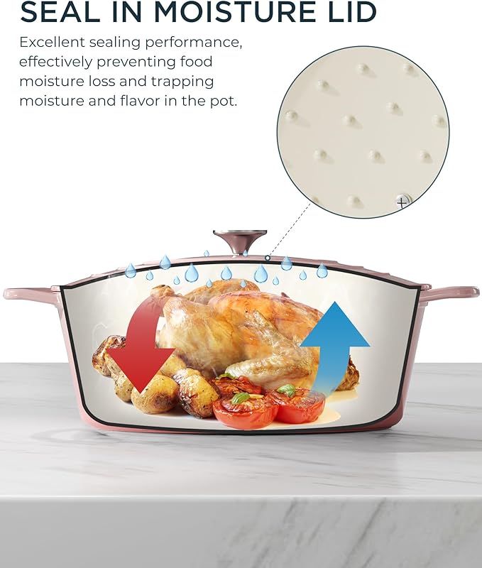 Enameled Cast Iron Dutch Oven - Image 4