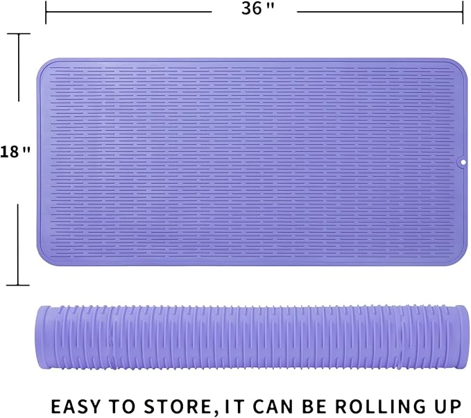 MicoYang Silicone Dish Drying Mat - Image 2