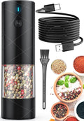 1Pc Electric Salt and Pepper Grinder USB Rechargeable by Lidaop