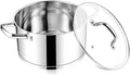 E-far 6 Quart Stock Pot with Lid, Stainless Steel Stockpot by E-far