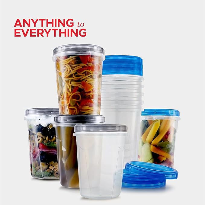 Tafura 10 Pack Leakproof Freezer Containers - Image 6