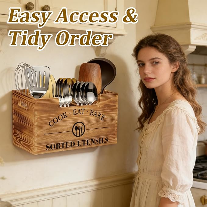 Upgraded Kitchen Utensil Holder - Image 6
