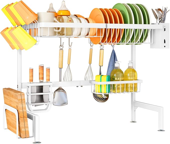 SNTD Over The Sink Dish Drying Rack - Image 9