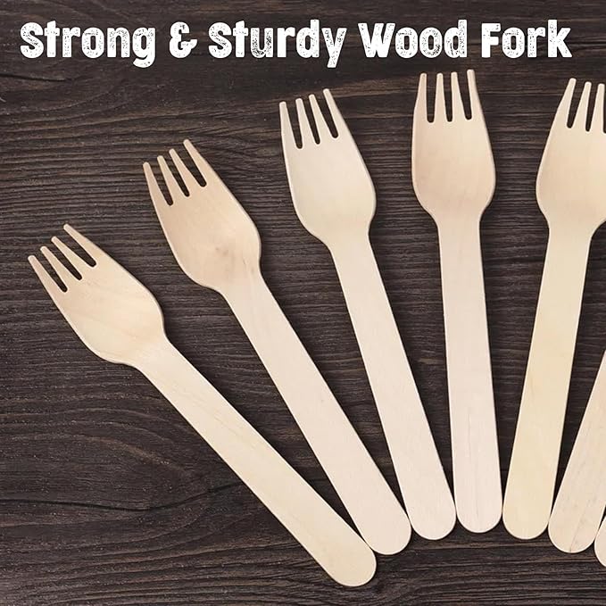 Perfect Stix Disposable Wooden Forks - Image 7